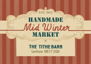 Mid-Winter Market event at the Tithe Barn, Lenham, Kent