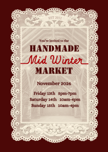 Mid-Winter Market event at the Tithe Barn, Lenham, Kent